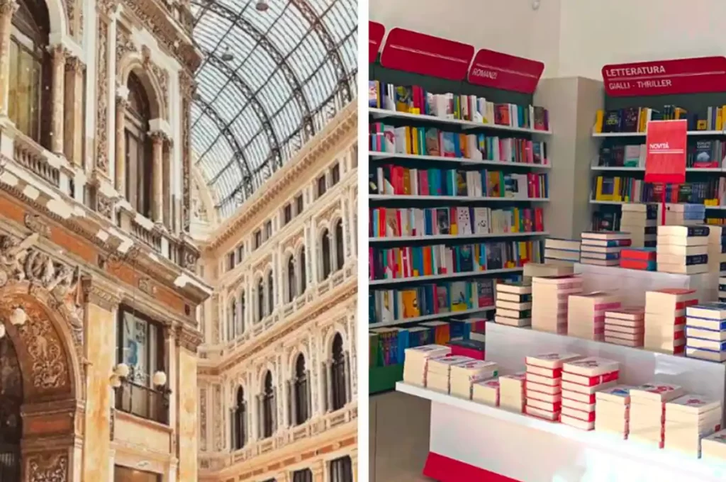La libreria più grande d'Italia a Napoli