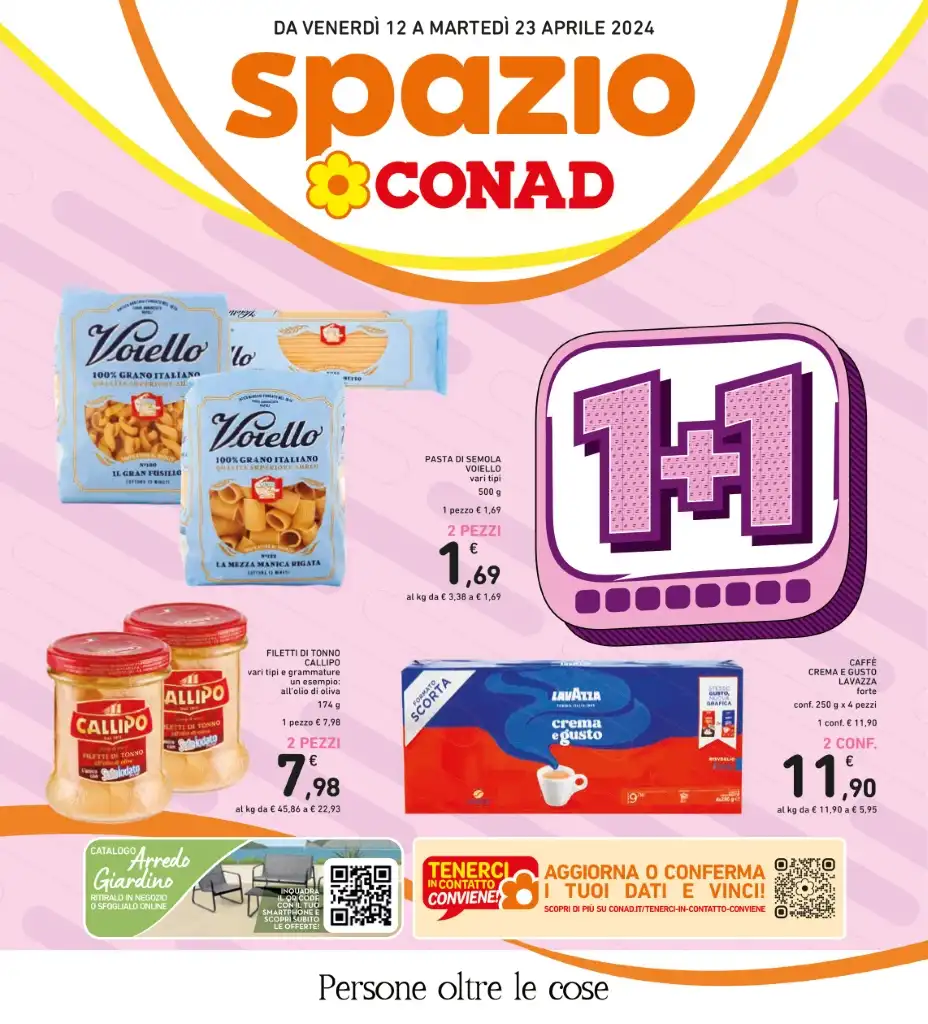 Spazio Conad Piemonte, Liguria, Trentino, Valle d’Aosta, Emilia Romagna