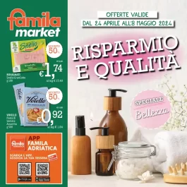 Sfoglia il contenuto: Famila Market Toscana e Umbria