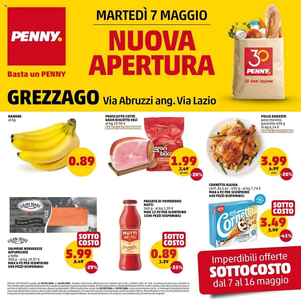 Nuova Apertura Penny A Grezzago In Via Abruzzi