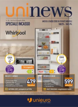 Volantino Unieuro Speciale Incasso