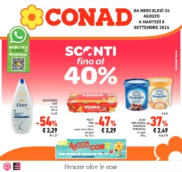 Conad – Emilia Ovest PC/PR/RE Offerte settimanali (volantino regionale Emilia)