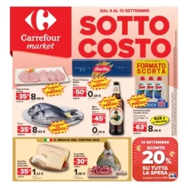 Volantino Carrefour Market Sottocosto