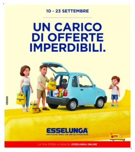 Esselunga – Lazio un carico di offerte imperdibili dal 10 settembre