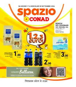 Volantino Spazio Conad – Ronchi dei Legionari dal 17 settembre