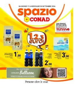 Volantino Spazio Conad – San Biagio di Callalta dal 17 al 30 settembre 2026