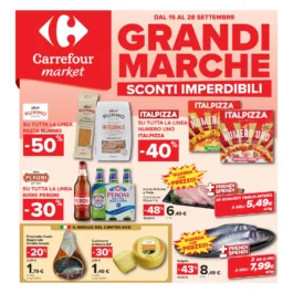Carrefour Market – Lazio GRANDI MARCHE dal 15 settembre