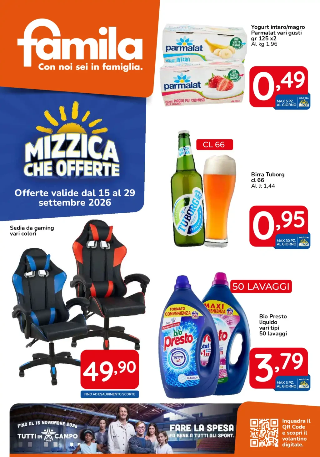 Sfoglia il contenuto: Famila – Sicilia MIZZICA CHE OFFERTE dal 15 settembre