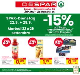 Despar – Nord – Appiano sulla Strada del Vino, Budrio e Trieste StickerMania dal 17 settembre
