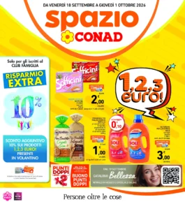 Volantino Spazio Conad – Emilia CNO Bellezza 2026 dal 18 settembre