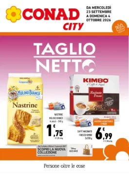 Conad City – Campania PAC TAGLIO NETTO dal 23 settembre