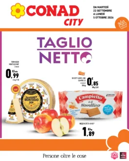 Conad City – Vicenza/Belluno DAO Taglio Netto dal 22 settembre