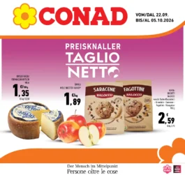 Volantino Conad – Alto Adige – DAO dal 22 settembre