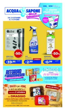 Acqua & Sapone – Acqua e Sapone (Cesar) Oltre la Convenienza dal 24 settembre al 14 ottobre 2026