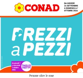 Volantino Conad – Friuli + Padova/Treviso – CIA Prezzi a Pezzi dal 24 settembre