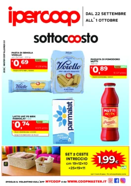 Volantino Ipercoop – Coop Master Calabria dal 22 settembre al 1 ottobre 2026