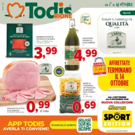 Volantino Todis Rione dal 1° al 14 ottobre 2026