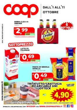 Coop – Calabria DALL’1 ALL’11 OTTOBRE dal 1 ottobre
