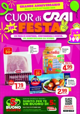 Cuor di Crai – Codè Cuor di Crai DNO Festa dal 1 ottobre