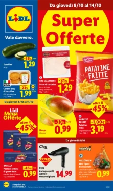 Sfoglia il contenuto: Volantino Lidl – nazionale Halloween Week dal 8 ottobre