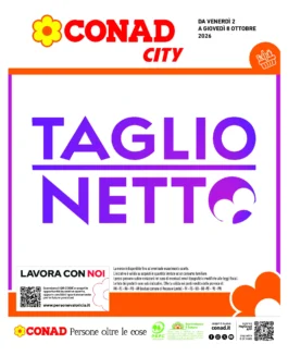 Volantino Conad City – Nord-Est + Milano CIA dal 2 ottobre