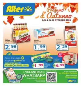 Sfoglia il contenuto: Alter Discount – Puglia-Basilicata Profumo d’Autunno dal 2 ottobre