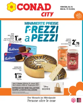 Volantino Conad City – Alto Adige DAO dal 6 al 19 ottobre 2026