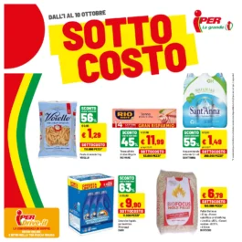 Iper La grande i – Serravalle SOTTOCOSTO dal 1 ottobre