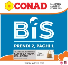 CONAD – Vicenza e Verona – DAO Offerte 6-19 Ottobre 2026 dal 6 ottobre