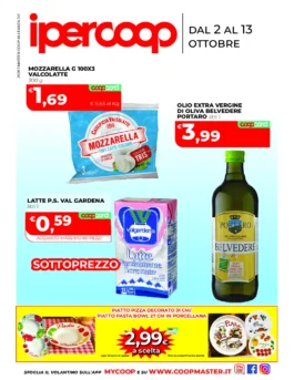 Ipercoop – Coop Master Calabria PREZZI SHOCK dal 2 ottobre