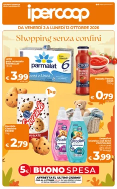 Ipercoop – Gruppo Radenza Shopping senza confini dal 2 ottobre