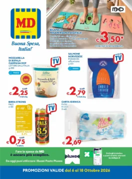 MD – Melzo promozioni valide dal 6 al 18 ottobre 2026