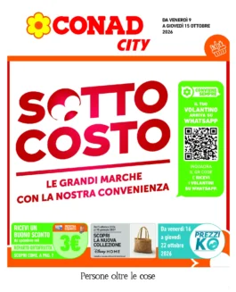 Volantino Conad City – Marche CIA dal 9 ottobre