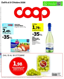 Volantino Coop – Ipercoop – Coop Alleanza 3.0 vantaggi per i soci Coop Alleanza 3.0 dal 8 ottobre