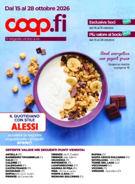 Coop Superstore Soci Unicoop Firenze Ottobre 2026 – Promozioni soci e raccolta punti dal 15 ottobre
