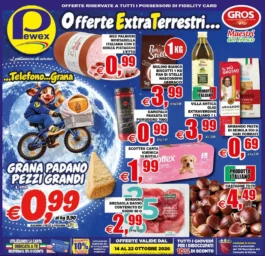 Pewex – Rubicone – Roma OFFERTE EXTRA TERRESTRI dal 14 ottobre