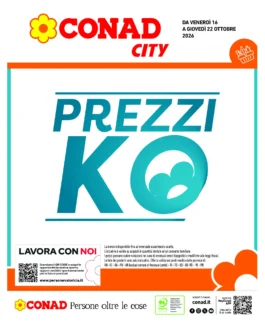Volantino Conad City – Romagna CIA Prezzi KO dal 16 ottobre