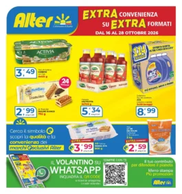Volantino Alter Discount – Puglia-Basilicata EXTRA CONVENIENZA dal 16 ottobre