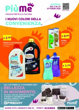 Volantino Piùme – Marche, Umbria, Lazio e San Marino i nuovi colori della convenienza dal 5 ottobre