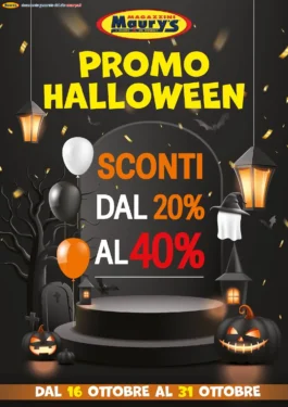 Maury’s Promo Halloween dal 16 ottobre
