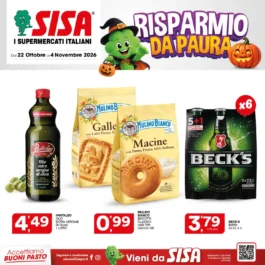 Sfoglia il contenuto: Sisa – Sicilia RISPARMIO DA PAURA dal 22 ottobre