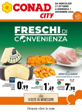Conad City – Umbria PAC Freschi di Convenienza dal 21 ottobre
