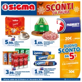 Sfoglia il contenuto: Sigma – Puglia SCONTI DA PAURA dal 22 ottobre