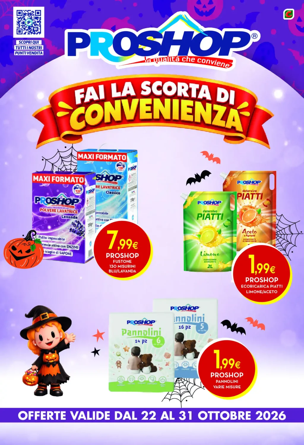 Sfoglia il contenuto: Volantino Proshop ottobre 2026 dal 22 ottobre