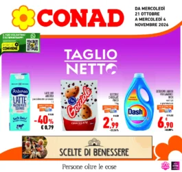 Conad – Lazio Nord / Viterbese – Conad Nord Ovest SCELTE DI BENESSERE dal 21 ottobre