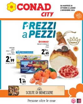 Conad City – Vicenza/Belluno DAO Prezzi a Pezzi dal 20 ottobre