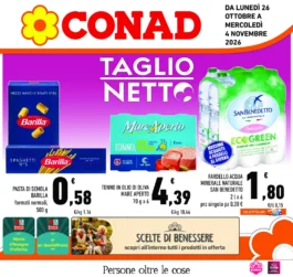 Sfoglia il contenuto: Conad – Uggiano La Chiesa SCELTE DI BENESSERE dal 26 ottobre