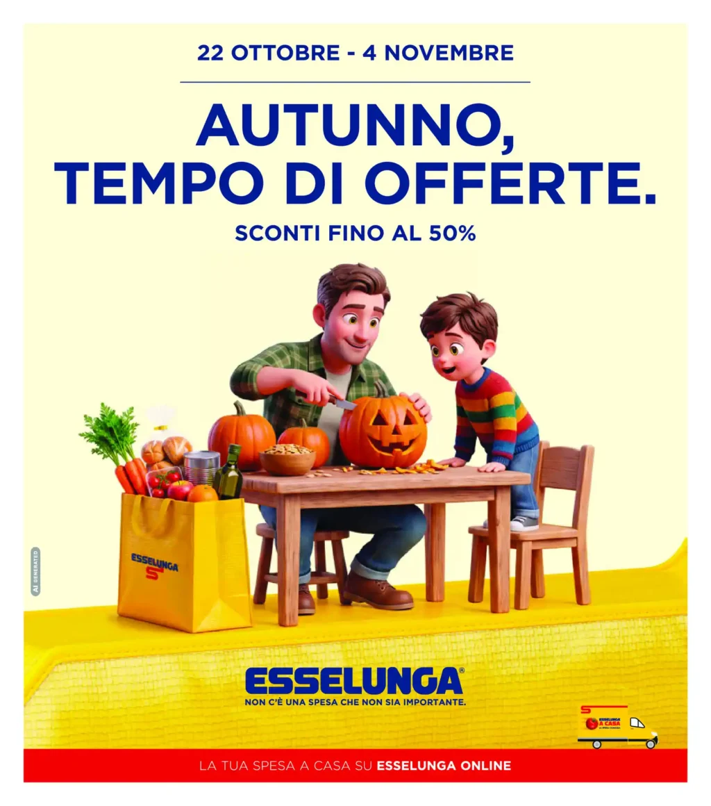 Sfoglia il contenuto: Esselunga – generico AUTUNNO, TEMPO DI OFFERTE. dal 22 ottobre