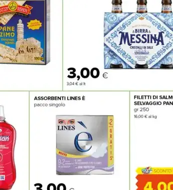 Birra Assorbente Lines Filetto