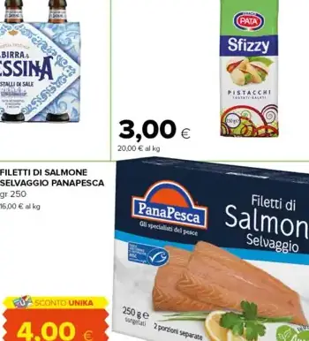 Birra Filetto Salmone